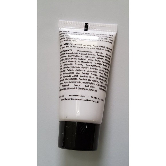 Lot Of 3- Blind Barber Daily Face Moisturizer Watermint Gin, .33floz, Sealed - Picture 3 of 4